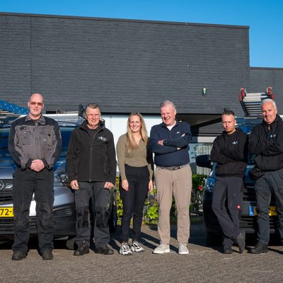 het hele team het hele team